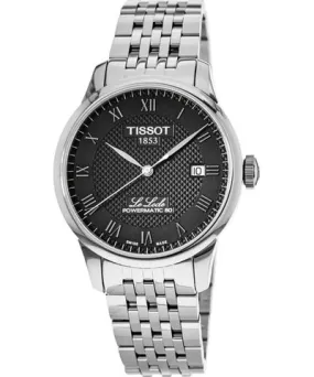 Tissot Le Locle Powermatic 80 Black Dial Stainless Steel Men's Watch T006.407.11.053.00