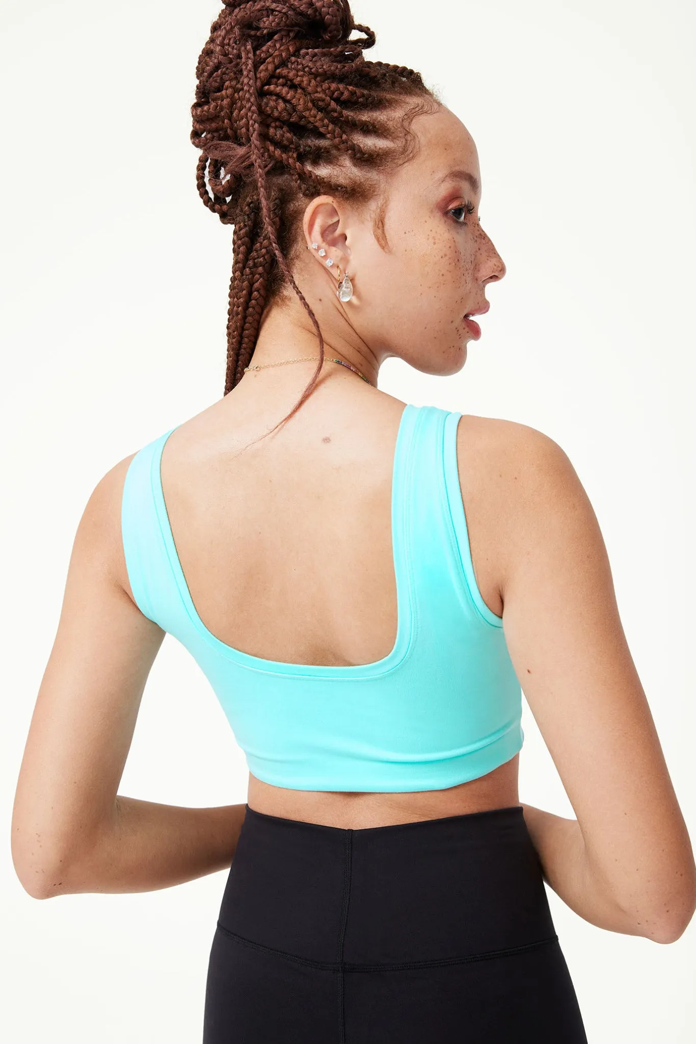 TLC Sports Bra in Tranquility Blue