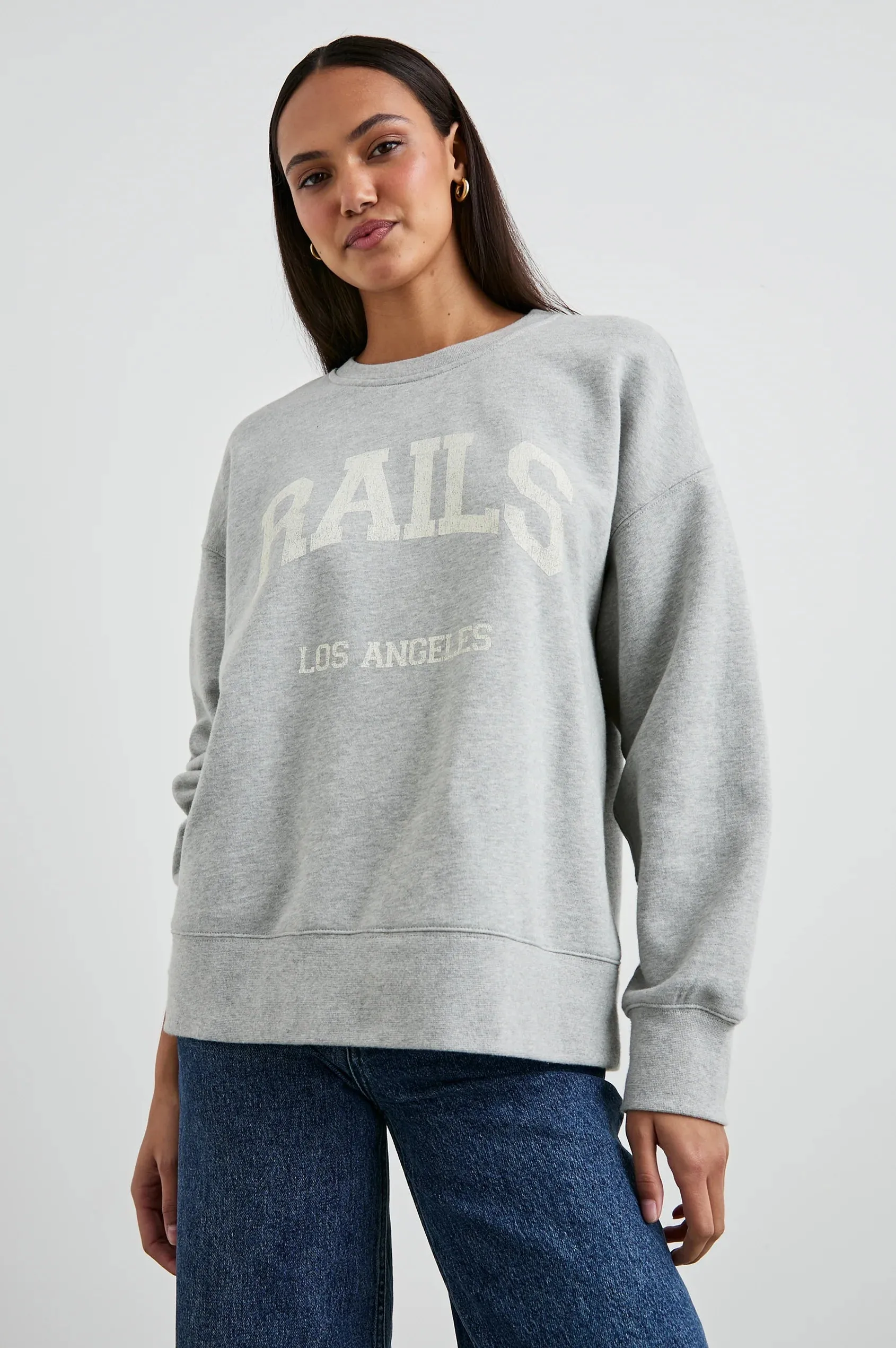 Varsity Sweatshirt Heather Grey