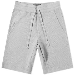 Wings + Horns Waffle Sweat ShortHeather Grey