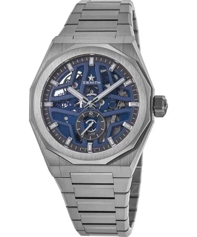 Zenith Defy Skyline Blue Open Dial Steel Men's Watch 03.9300.3620/79.I001